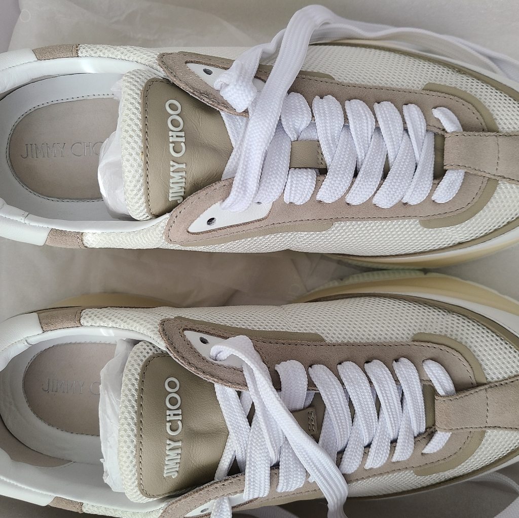 Jimmy Choo Lace Up Sneakers Nib
